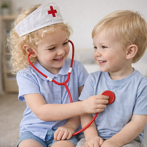 Набор игрушек "Доктор" LUKNO, с сумочкой